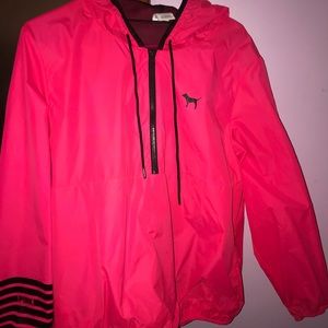 VS pink anorak